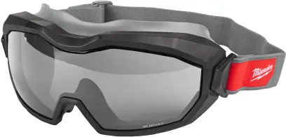 Neodvětrávané uzavřené ochranné brýle Milwaukee široké, šedé 4932493438 (MI4932493438)